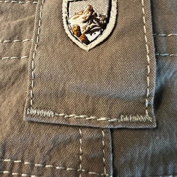 Kuhl Tan Cargo Shorts Versatile Summer Essential Women’s Size 10 - Picture 10 of 11